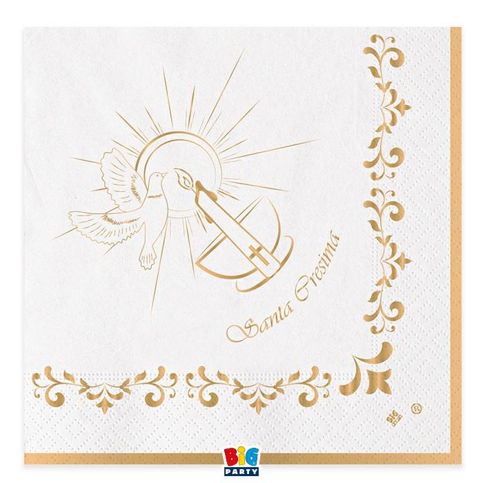 CRESIMA TOVAGLIOLI 33X33 CM X 20 PEZZI GOLD