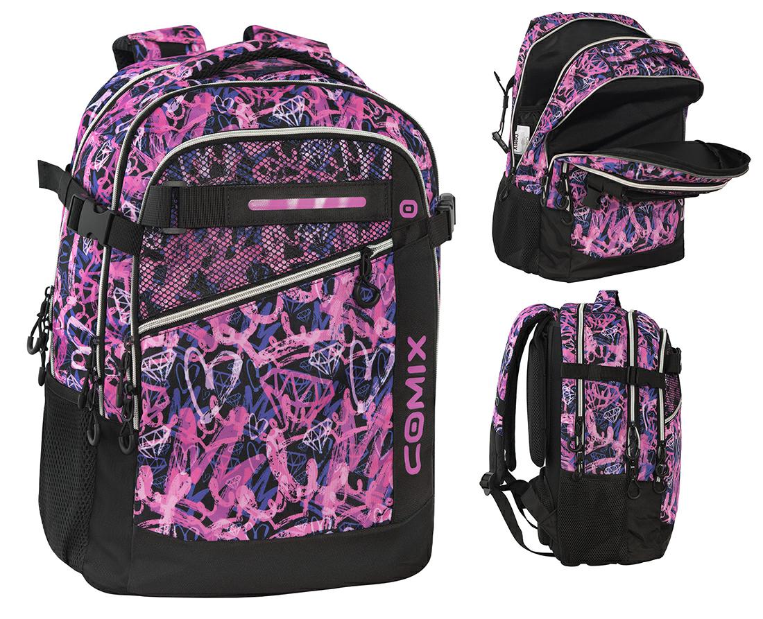 COMIX ZAINO SCUOLA ORGANIZZATO WBS 2.0 PRICESS