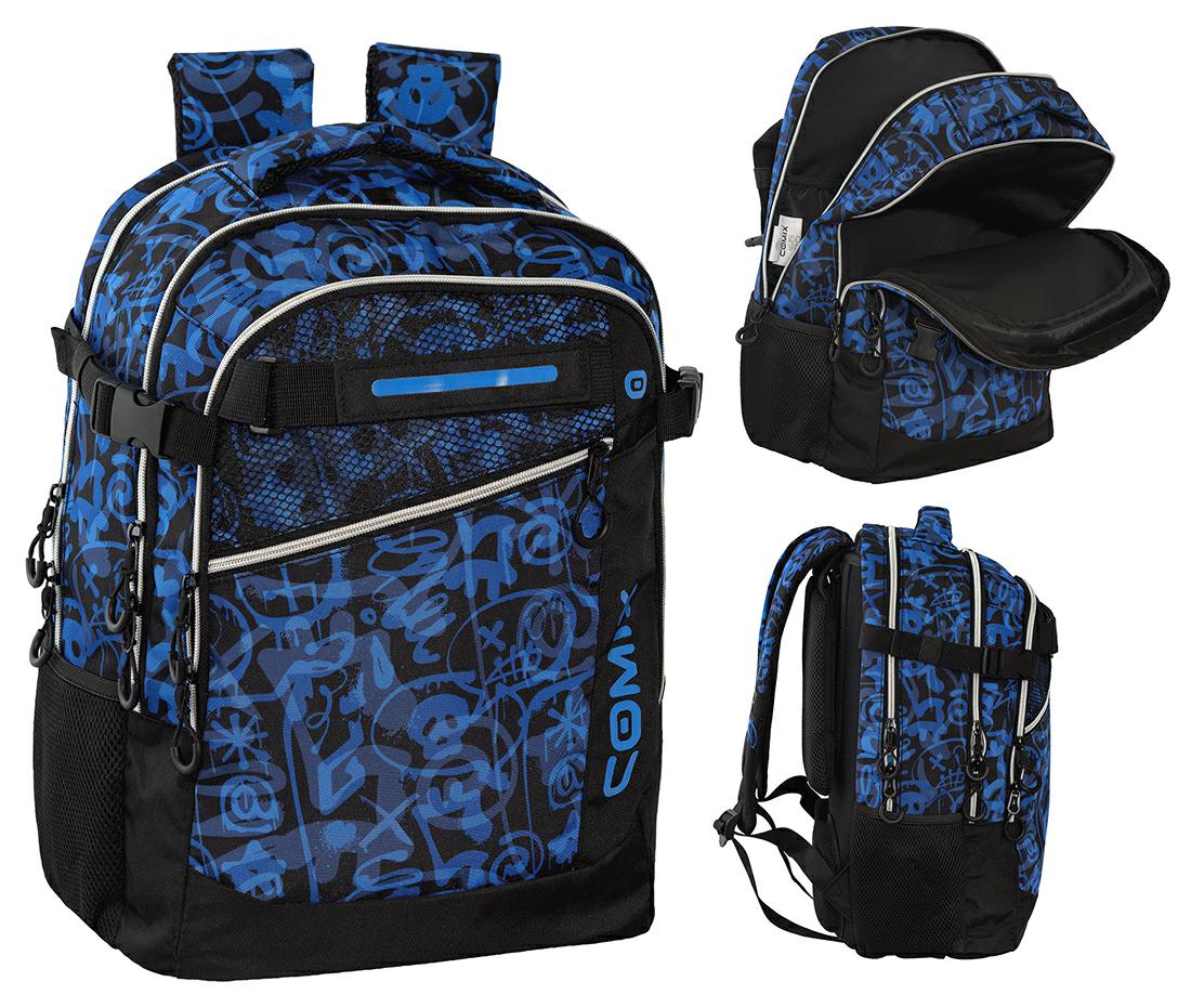 COMIX ZAINO SCUOLA ORGANIZZATO WBS 2.0 STREET