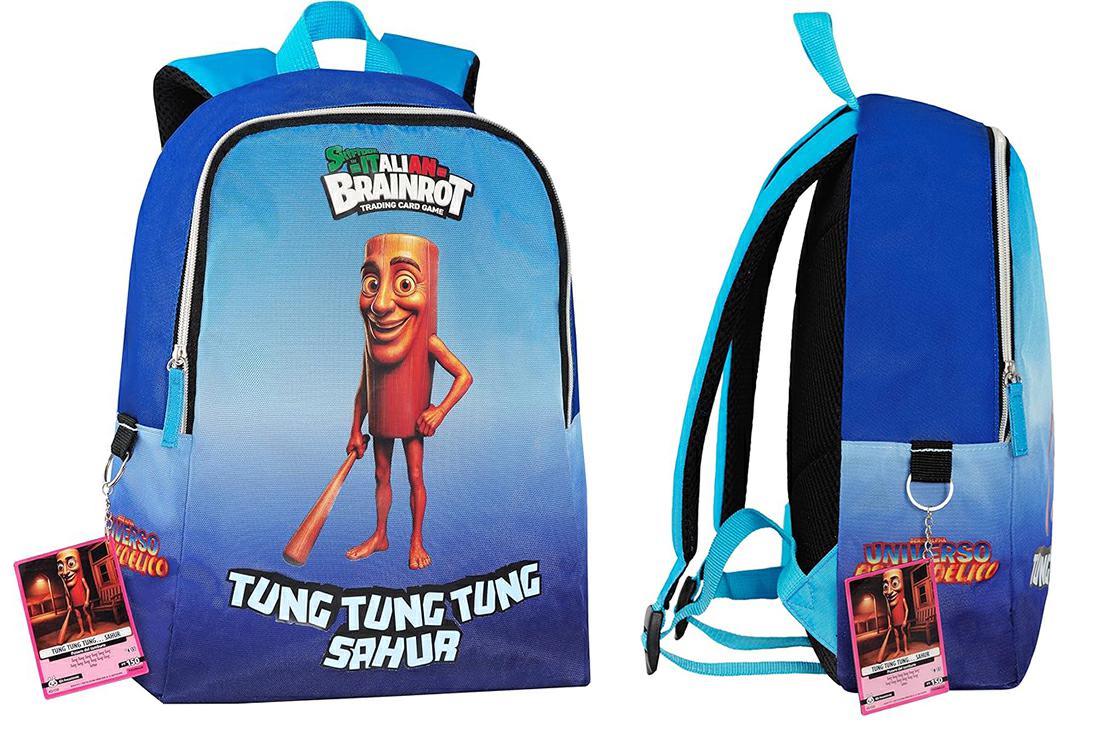 SK ITALIAN BRAINROT ZAINO TEMPO LIBERO TUNG TUNG SK IT.BRAINROT