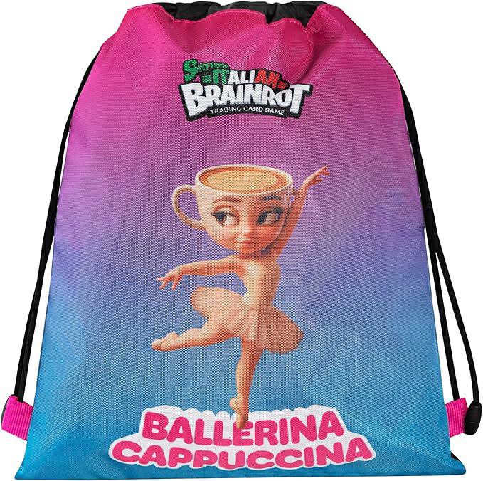 SK ITALIAN BRAINROT ZAINO COULISSE CON TASCA BALLERINA SK IT.BRA