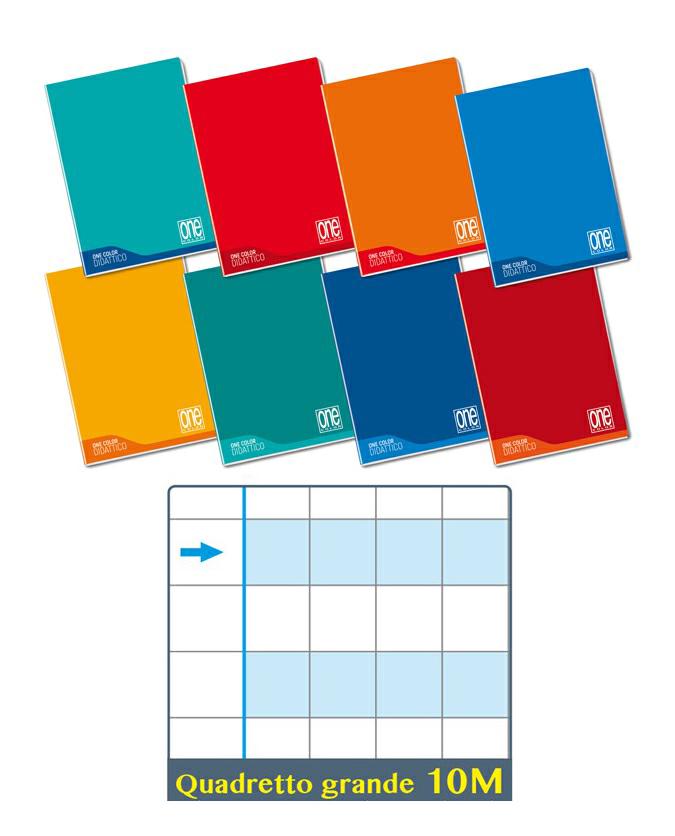 DIDATTICO-MAXI QUADERNO 18FF+1 100GR 10MM