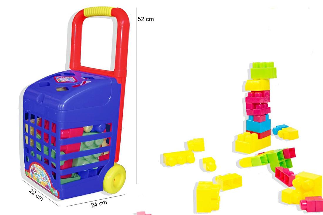 COSTRUZIONI SET CARRELLO SPESA