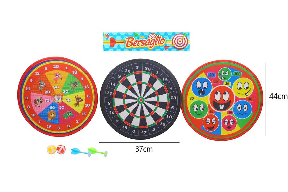 BERSAGLIO CON 2 FRECCETTE+2 PALLINE