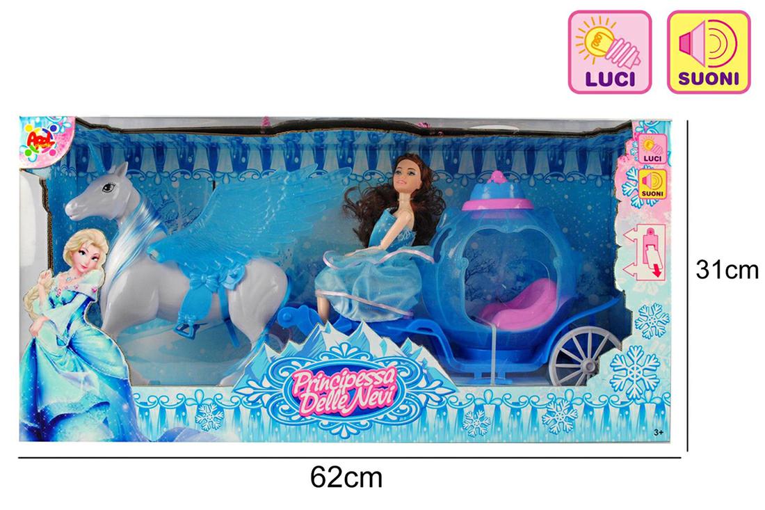 CARROZZA REALE CON BAMBOLA