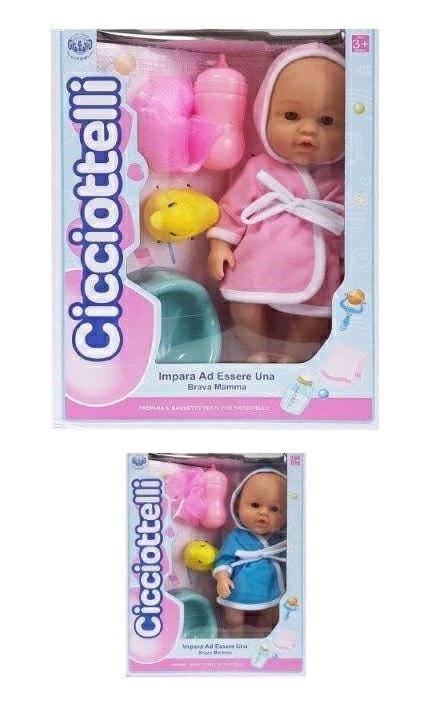BAMBOLA SET CICCIOTTELLI FA PIPI` CM.29