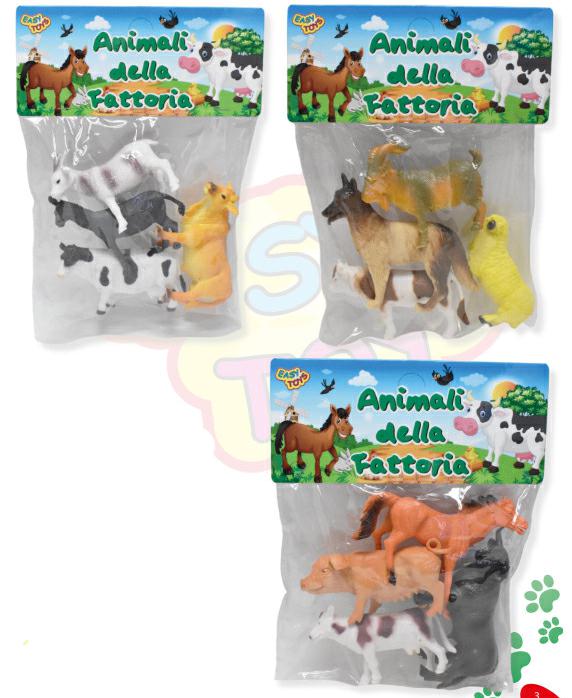 ANIMALI DELLA FATTORIA IN BUSTA