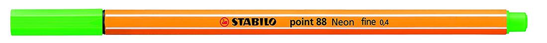 STABILO POINT 88 VERDE FLUORESCENTE