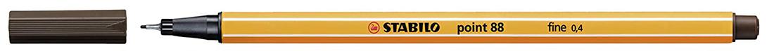 STABILO POINT 88 TERRA D`OMBRA