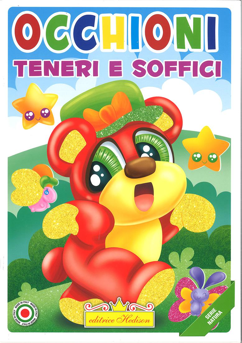ALBUM DA COLORARE NATURA OCCHIONI TENERI E SOFFICI