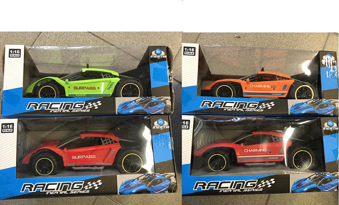 MACCHINA RACING CARS 2ASS. 4 COL. (27X13X13.5)