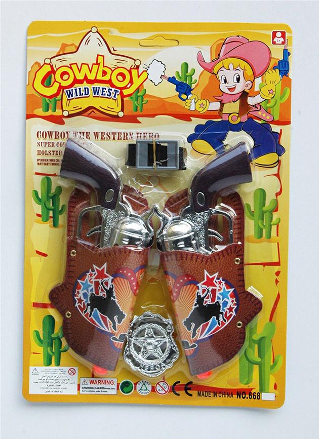 SET 2 PISTOLE COWBOY (32X22)