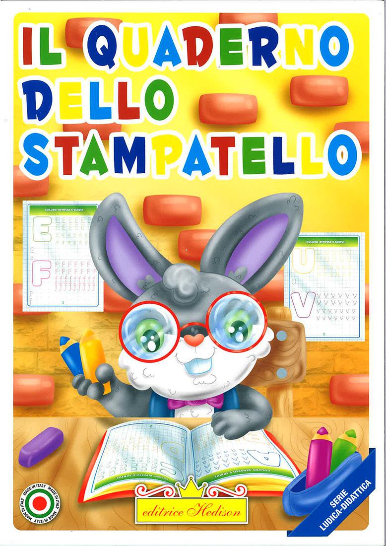 ALBUM DA COLORARE DIDATTICA IL QUADERNO DELLO STAMPATELLO