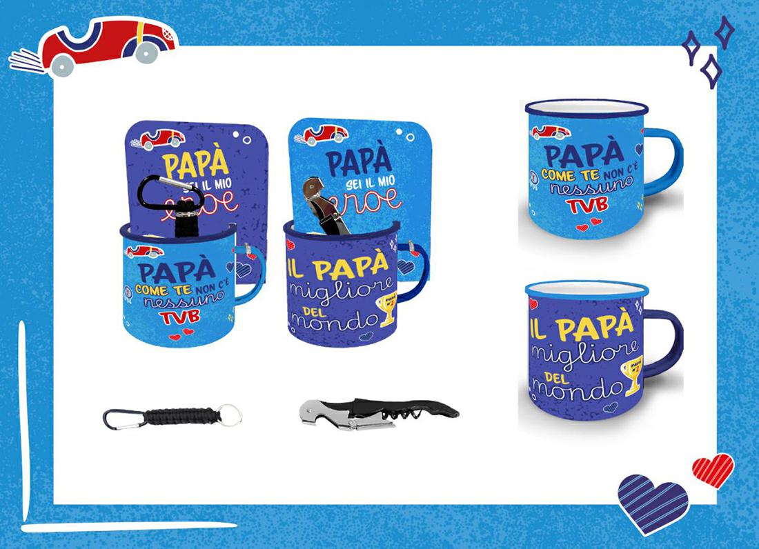 PAPA` TAZZA MUG C/ACC MULTITOOL