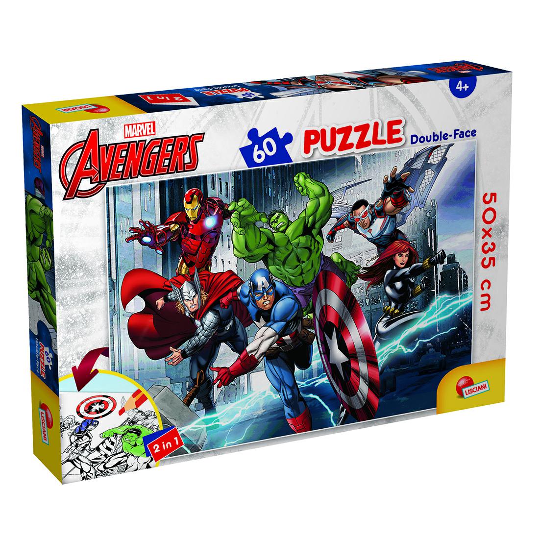 PUZZLE LISCIANI DF PLUS 60 AVENGERS