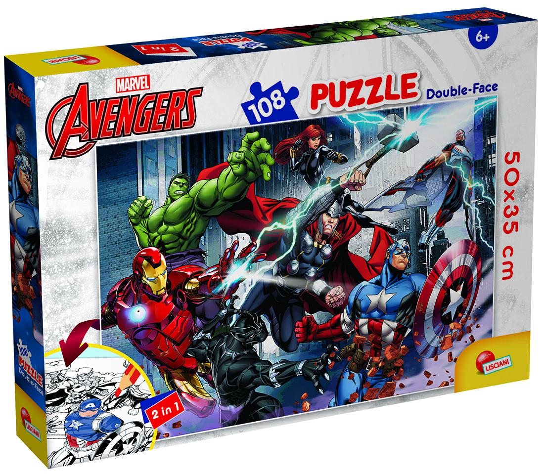 PUZZLE LISCIANI DF PLUS 108 AVENGERS