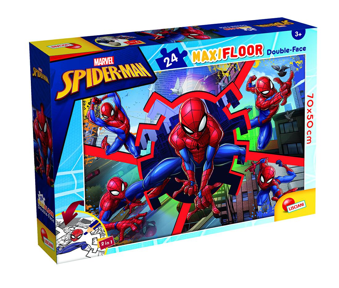 PUZZLE LISCIANI DF PLUS 24 MAX FLOOR SPIDERMAN