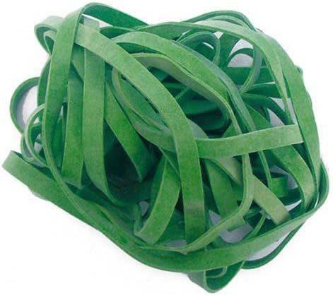 ELASTICI FETTUCCIA VERDE GR.100 DIAM.120 X 8MM VIVA