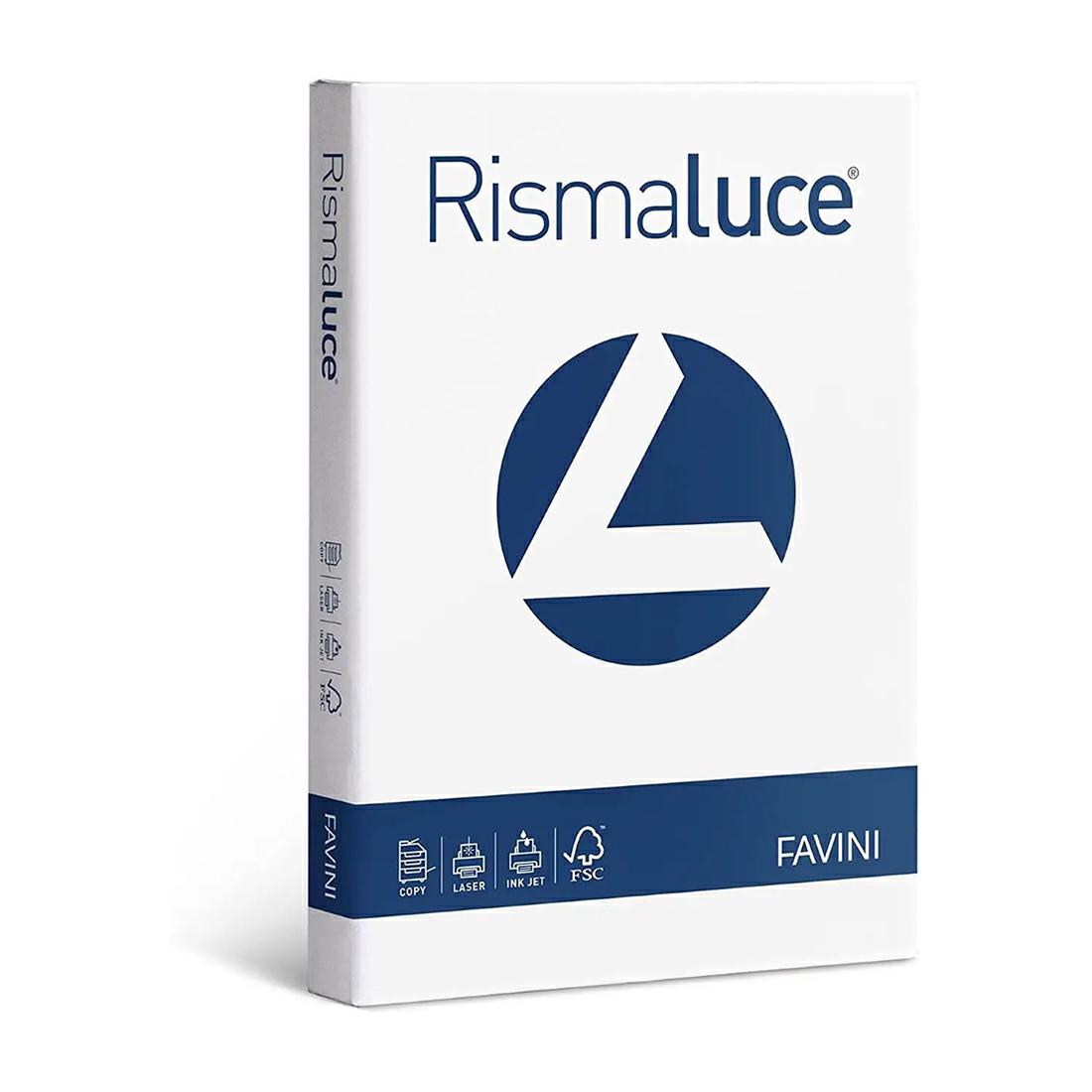 FOGLI A4 300 GR.BIANCA RISMALUCE FAVINI X 100 FOGLI