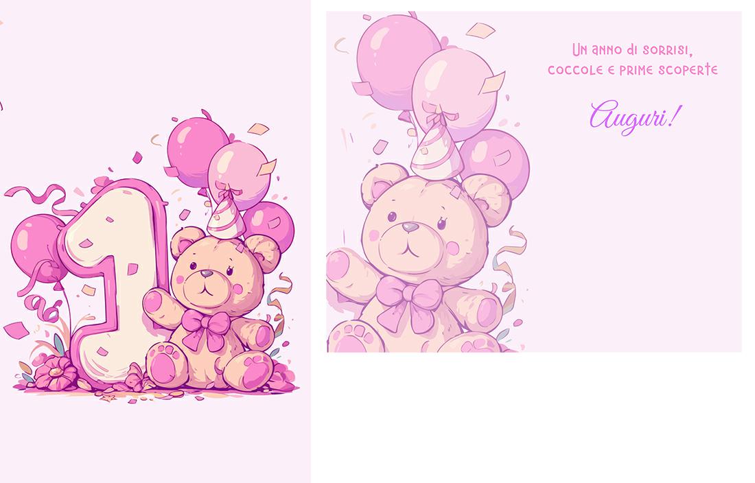 BIGLIETTINI z.1 ANNO mini 8x13-LINEA MILLEFORME