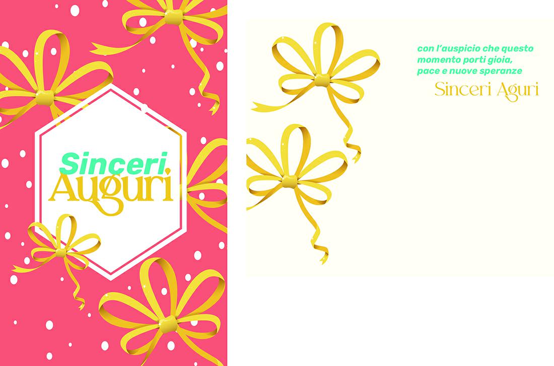 BIGLIETTINI z.AUGURI mini 8x13-LINEA MILLEFORME