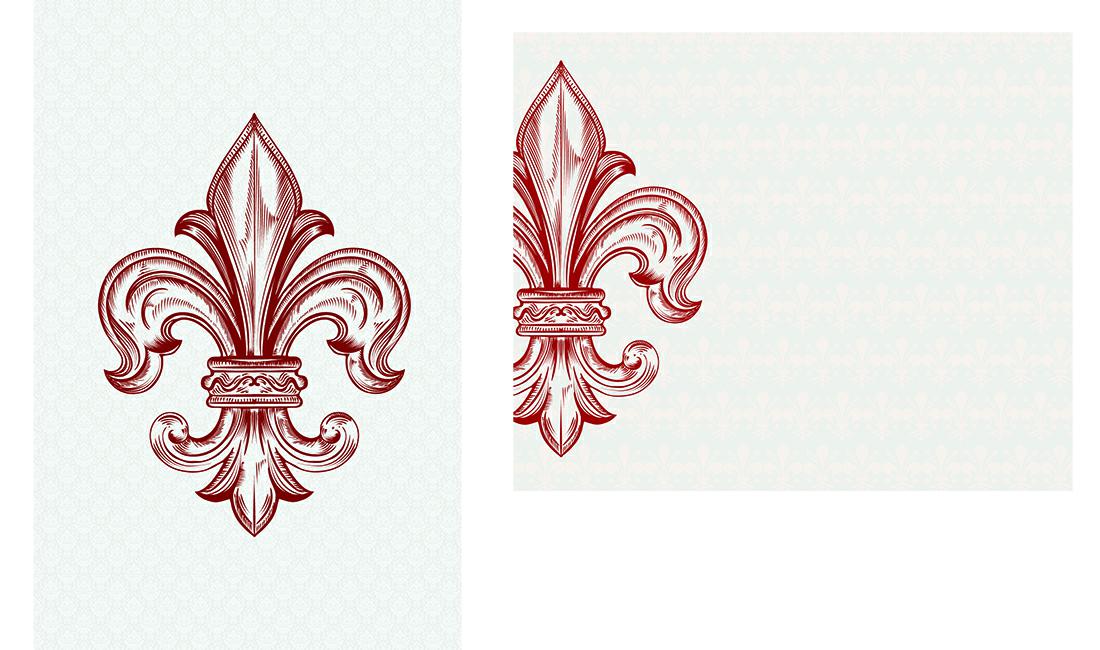 BIGLIETTINI z.GENERICO GIGLIO mini 8x13-LINEA MILLEFORME