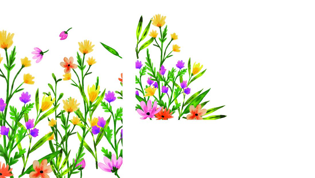 BIGLIETTINI z.GENERICO FIORI mini 8x13-LINEA MILLEFORME