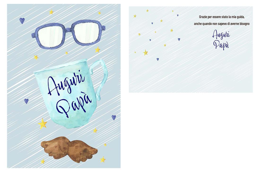 BIGLIETTINI PAPA` 11,5X16-LINEA MILLEFORME