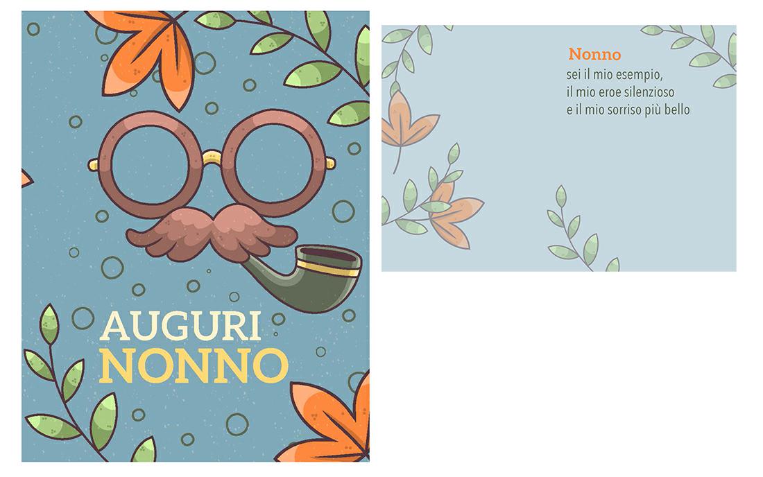 BIGLIETTINI NONNO 11,5X16-LINEA MILLEFORME