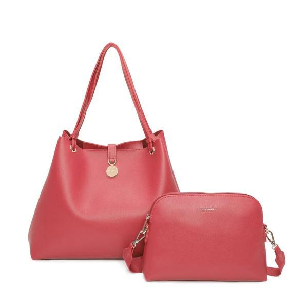 CAMPO MARZIO CATRIN CHIC SHOULDER BAG BOUGANVILLE* DUE IN UNA