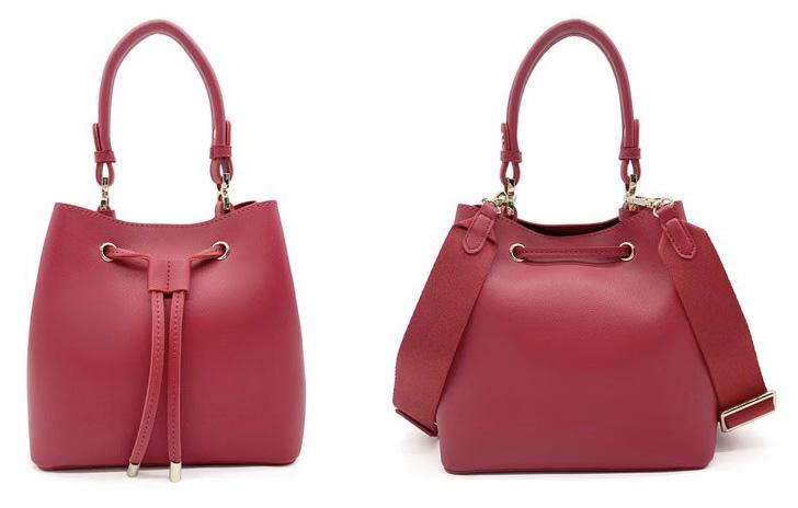 CAMPO MARZIO NATALIA CHIC BUCKET BAG BOUGANVILLE*