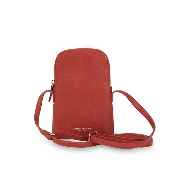 CAMPO MARZIO BUDAPEST PHONE HOLDER CHERRY RED-FUCHSIA