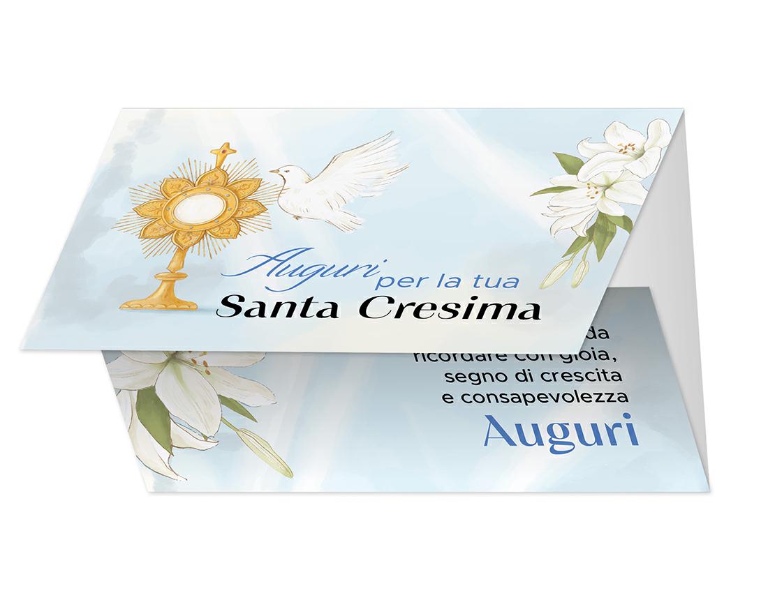 BIGLIETTINI CRESIMA 11,5X16 PORTASOLDI -LINEA MILLEFORME