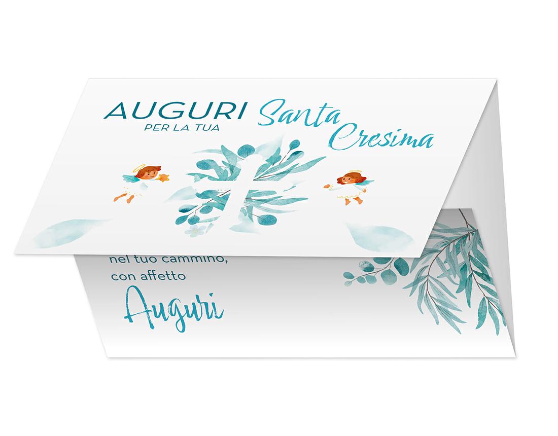 BIGLIETTINI CRESIMA 11,5X16 PORTASOLDI -LINEA MILLEFORME