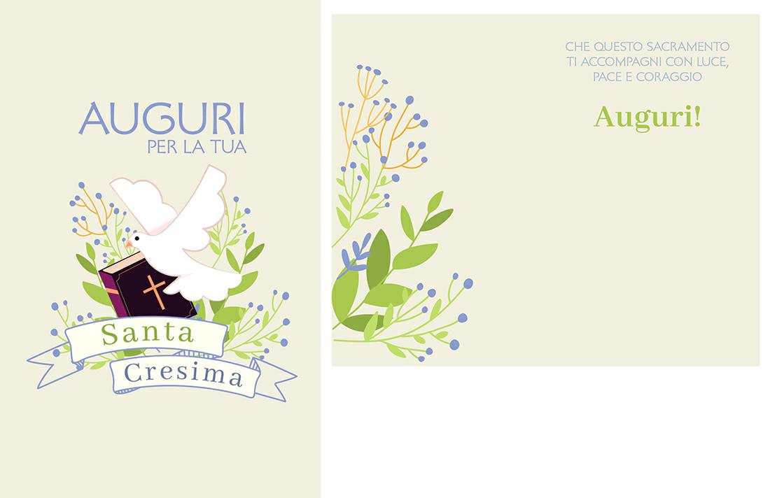 BIGLIETTINI z.CRESIMA mini 8x13-LINEA MILLEFORME