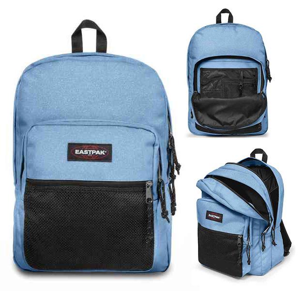EASTPAK-ZAINO PINNACLE GRANDE 2 SCOMPARTI LIGHT BLUE