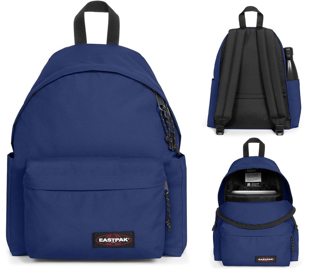 EASTPAK-ZAINO DAY PAK`R PORTABOTTIGLIE E TASCA LAPTOP NIGHT.NAVY
