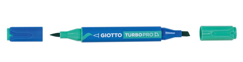 PENNARELLO GIOTTO TURBO PRO DOPPIA PUNTA ACQUAMARINA