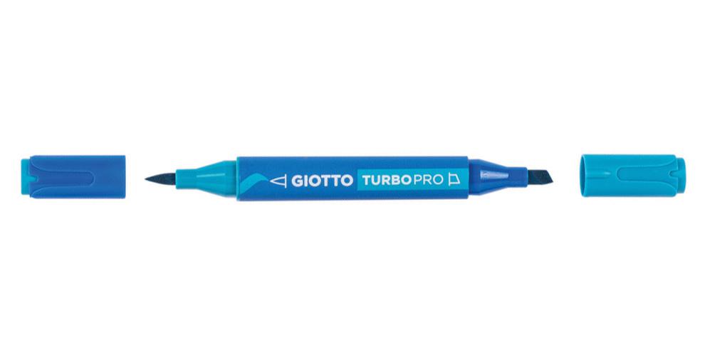 PENNARELLO GIOTTO TURBO PRO DOPPIA PUNTA BLU OLTREMARE