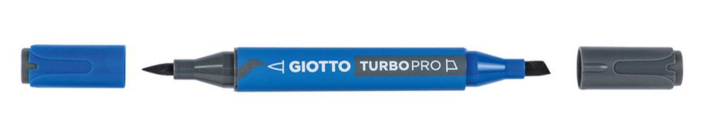 PENNARELLO GIOTTO TURBO PRO DOPPIA PUNTA NERO