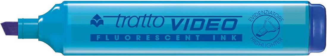 EVIDENZIATORI TRATTO VIDEO AZZURRO