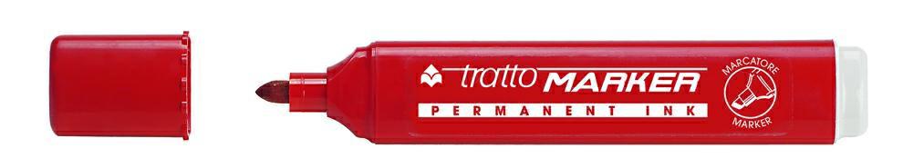 PENNARELLI TRATTO MARKER P.TONDA ROSSO