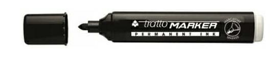 PENNARELLI TRATTO MARKER P.TONDA NERO