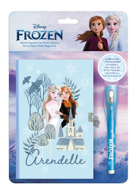 DIARIO SEGRETO CON PENNA MAGICA FROZEN