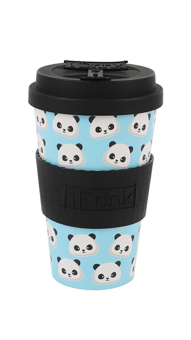 iTOTAL -TAZZA IN RPET PANDA 435 ML