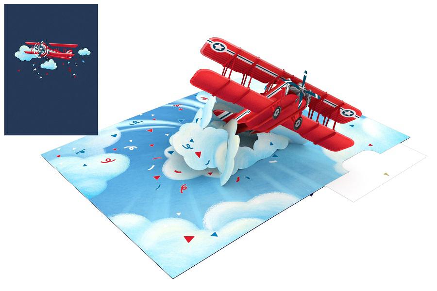 BIGLIETTINI ORIGAMI AIRPLANE