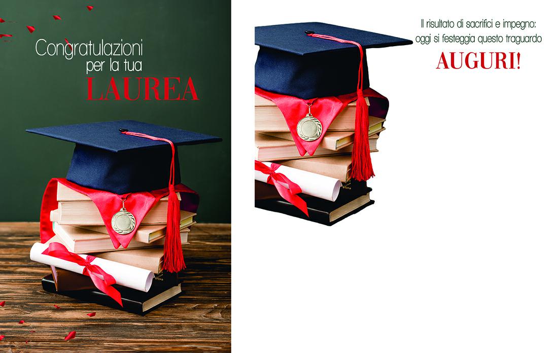 BIGLIETTINI z.LAUREA mini 8x13-LINEA MILLEFORME