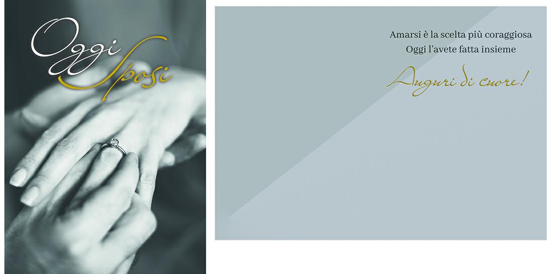 BIGLIETTINI MATRIMONIO 11,5X16 -LINEA MILLEFORME