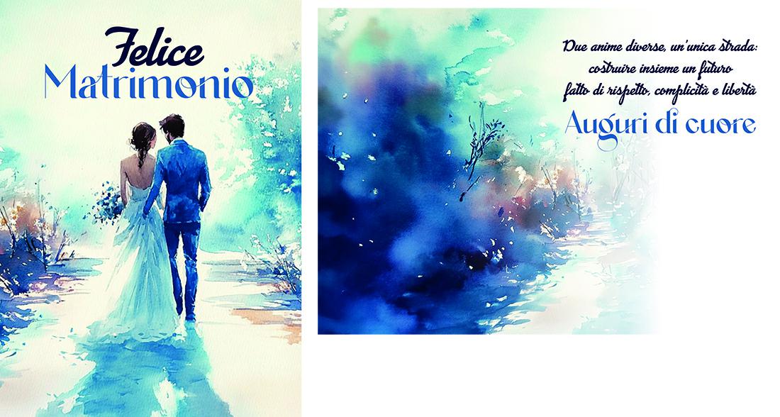 BIGLIETTINI MATRIMONIO 11,5X16 -LINEA MILLEFORME