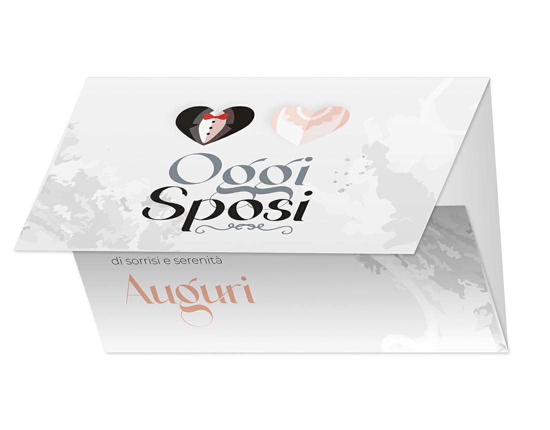 BIGLIETTINI MATRIMONIO 11,5X16 PORTASOLDI -LINEA MILLEFORME